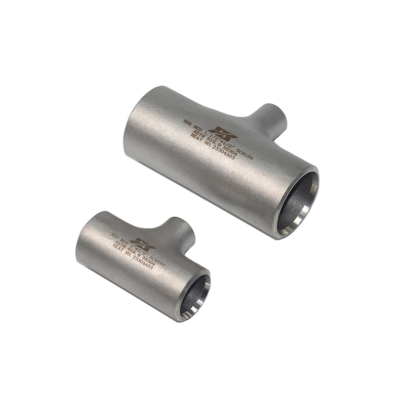 亜鉛メッキされたステンレス鋼還元ティーズフィッティングリダイレクト液流量